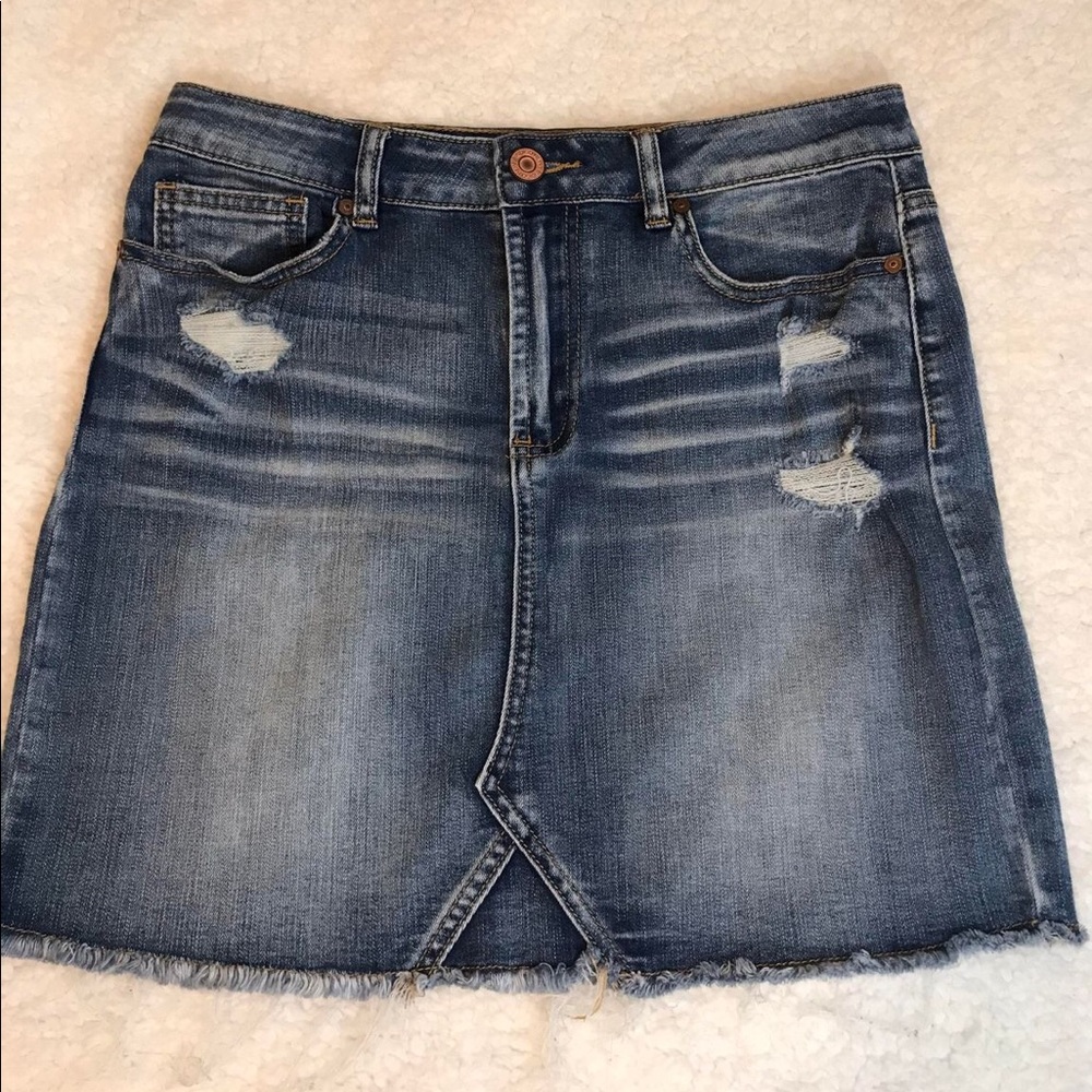 Denim skirt